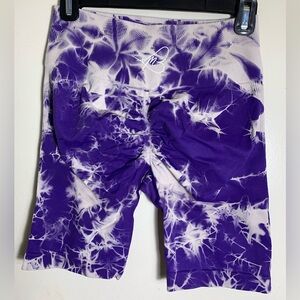 💜🔥 Manifest Your Best Self -- Size M Booty Shorts! 🔥💜
